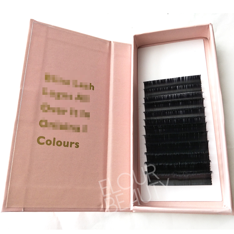 Korean eyelash extension manufacturer private label China EL85